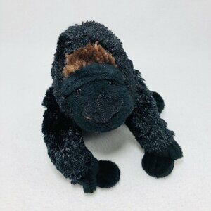 Rare Webkinz Ganz Plush Silverback Gorilla 7” HM335 Animal Realistic Monkey Ape